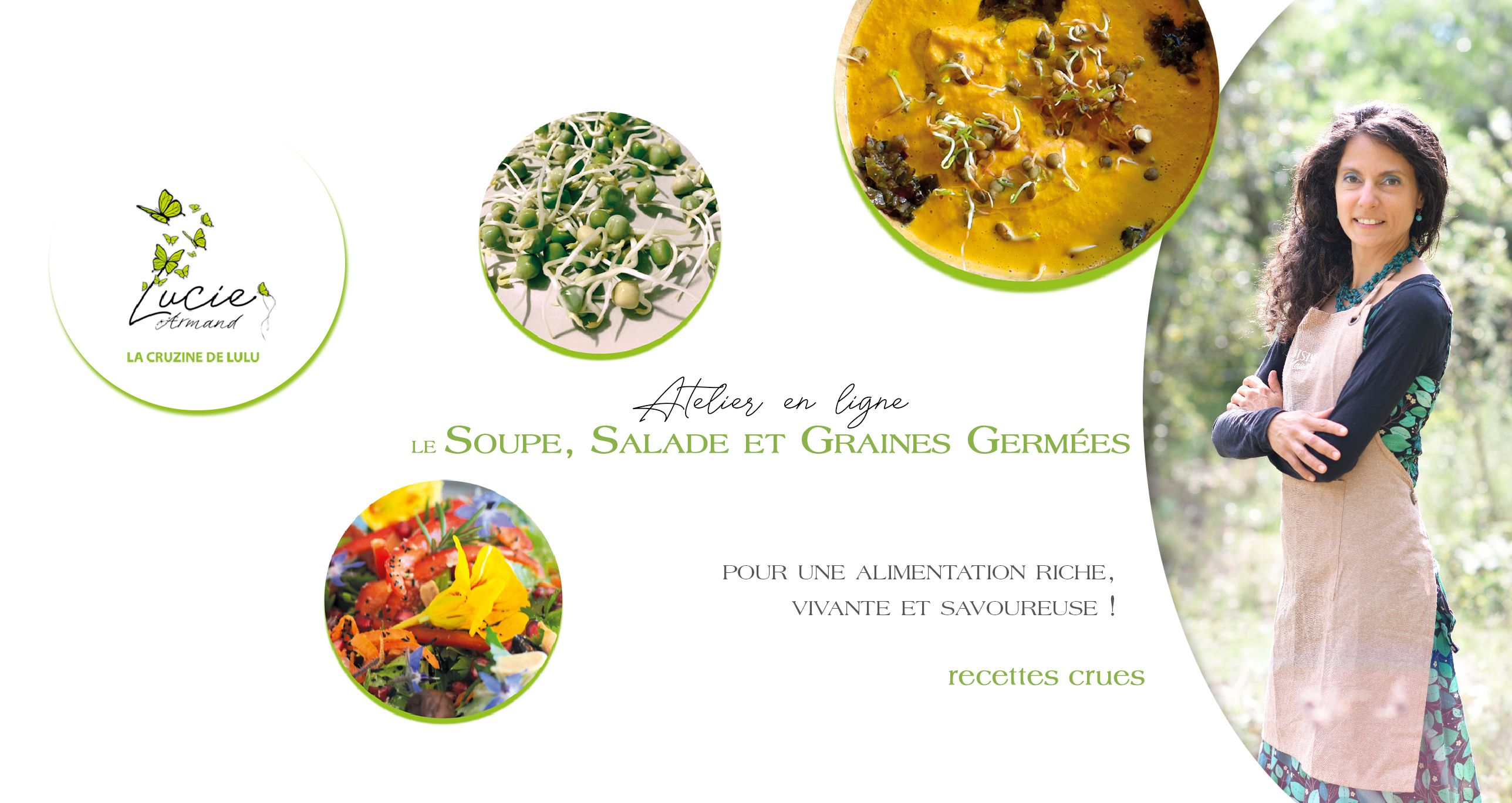 Atelier Soupes, Salades et Graines Germées