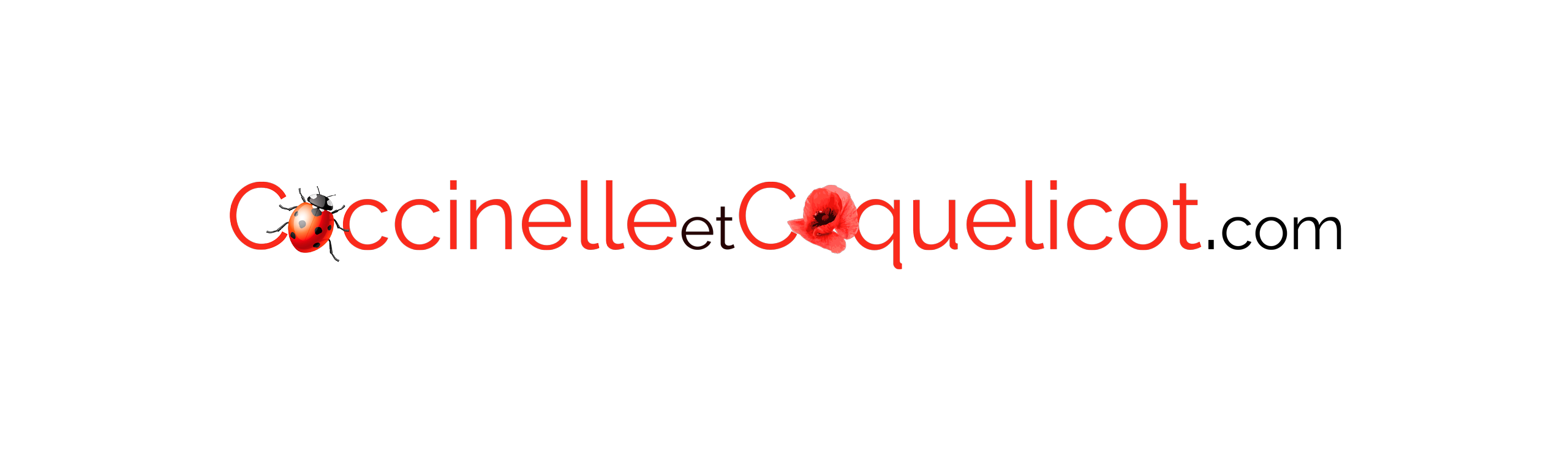 logo header coccinelle et coquelicot 