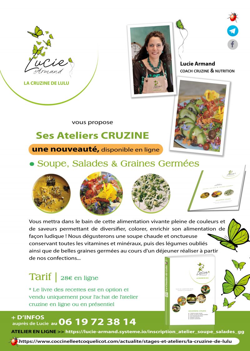 Affiche Ateliers Cruzine disponible en ligne